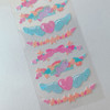FlyFlyUnicorn Sweet Line Glitter Paper Sticker 