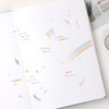 Usage example - Appree Rainbow Light Nature Clear Sticker