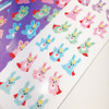 FlyFlyUnicorn Super Hero Rabbit Glitter Paper Sticker 