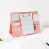 Usage example - Bookfriends Stand Up A5 Horizontal Clipboard File Holder