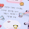 Usage example - BT21 Minini Removable Label Sticker Pack