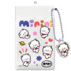 RJ - BT21 Minini Card Holder with a Ball chain
