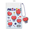 TATA - BT21 Minini Card Holder with a Ball chain