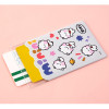 2 pockets - BT21 Minini Card Holder with a Ball chain