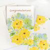 Sosohada Flowers Congratulations Card with Envelope