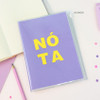 Lavender - O-CHECK Nota Pocket B6 Grid Notebook