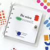 Usage example - Paperian Pigment Circle Clear Removable Sticker Pack