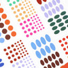 Paperian Pigment Circle Clear Removable Sticker Pack
