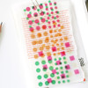 Usage example - Paperian Pigment Circle Clear Removable Sticker Pack