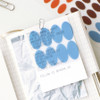 Usage example - Paperian Pigment Circle Clear Removable Sticker Pack