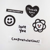 Lovesoso removable paper sticker 6 sheets