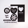 Lovesoso removable paper sticker 6 sheets