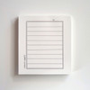 Simple Lined Letter Paper Writing Notepad