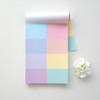 8 pastel colors notepad 100 sheets