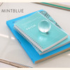 Mintblue - Indigo Prism 180 B6 Wirebound Blank Notebook