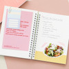 Usage example - Indigo Prism 180 B6 Wirebound Blank Notebook