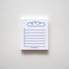 Baguette - Green Onion and Baguette Checklist Notepad