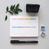 Pastel color weekly checklist notepad