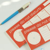 PAPERIAN Do Not Disturb Dateless Weekly Desk Planner Pad