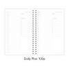 Daily plan - PAPERIAN Do Not Disturb 100 days Dateless Daily Plan