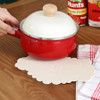 Usage example - ROMANE Cute Silicone Hot Pot Holder Trivet 