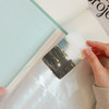 Usage example - Indigo Keep The Memory Slip In Pocket Photo Name Card Album