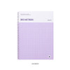 Lavender - Fulfill Yourself B5 Twin Wire Grid Notebook