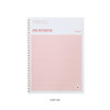 Baby pink - Fulfill Yourself B5 Twin Wire Lined Notebook