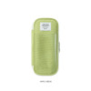 Apple green - Table Talk Archive Double Zippers Pencil Case