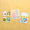 Holographic A5 Sticker Storage Binder with Pockets