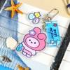 BT21 Summer Sky Acrylic Keyring Key Holder