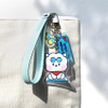 Usage example - BT21 Summer Sky Acrylic Keyring Key Holder