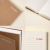 Detail of Ardium Kraft I Am Paper Premium Lined Notebook