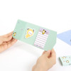 Usage example - BT21 Minini Sticky Bookmark Notepads Set