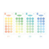 Options -  Palette Colorful Circle Paper Stickers
