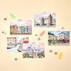 Usage example - Ardium Go Travel Emotional Illustration Postcard Set