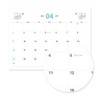lunar calendar - Indigo 2023 Prism Monthly Standing Desk Calendar Scheduler