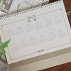 2023 yearly calendar - Indigo 2023 Anne Story A4 Monthly Desk Calendar Scheduler