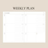Weekly plan - Indigo 2023 Official A5 Dated Weekly Planner Scheduler