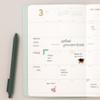 Monthly plan - 2023 Notable memory medium dated weekly planner