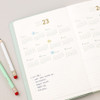 Yearly plan - 2023 Notable memory medium dated weekly planner