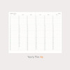 Yearly plan - 2023 Paperian A'round The Day A6 Dated Weekly Diary Planner