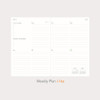 Weekly plan - 2023 Paperian A'round B6 Dated Weekly Diary Planner