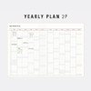 Yearly plan - 2023 Table Talk B6 Dated Weekly Planner Diary