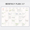 Monthly plan - 2023 Table Talk A5 Dated Monthly Planner