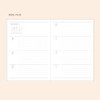 Weekly plan - 2023 Slow Life B6 Dated Weekly Planner