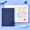 Navy - 2023 Simple Large Dated Monthly Planner Diary