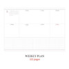 Weekly plan - 2023 Journal Journey A5 Dated Weekly Diary Planner