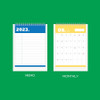 Wanna This 2023 Round A5 Standing Flip Desk Calendar