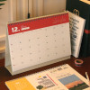 2023 Round A4 Standing Flip Desk Calendar